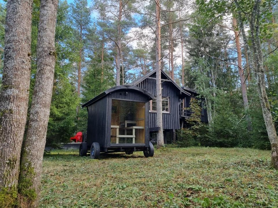 Vila Sambliku Treehouse Jogisoo Exteriér fotografie