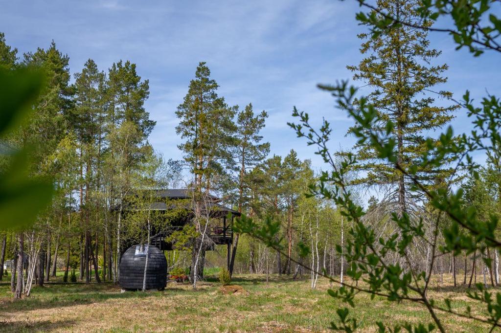 Vila Sambliku Treehouse Jogisoo Exteriér fotografie